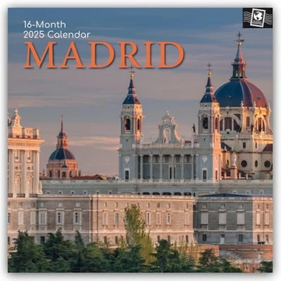 Abbildung von Madrid 2025 16 Monatskalender: Original Gifted Stationery Kalender [Mehrsprachig] [Kalender] (Wall Kalender)