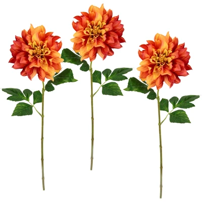 Abbildung von I.GE.A. Kunstblume &quot;Dahlie&quot;, Einzelblume, Stielblume, 3er Set