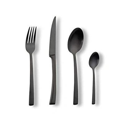 Abbildung von ECHTWERK Besteck Set Tafelbesteck Avelino 16 teilig (16 tlg), 4 Personen, Edelstahl 18/10, Edelstahl, Tafelbesteck, rostfrei, formstabil, robust