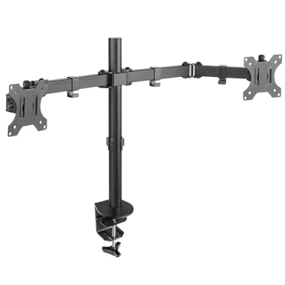 Abbildung von RICOO TS6711 Monitor Halterung, (bis 32 Zoll, Tischhalterung 2 Monitore Dual Monitorständer Bildschirm schwenkbar)