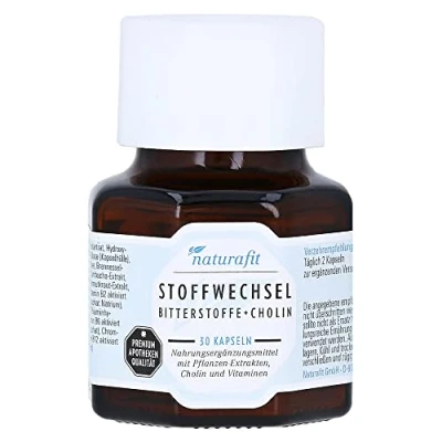 Abbildung von Naturafit Stoffwechsel Bitterstoffe+chol 30 St