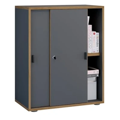Abbildung von VCM Aktenschrank Büroschrank Schiebetüren Salia 2fach (1 St)