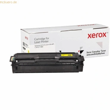 Abbildung von Xerox Samsung Everyday Toner, Gelb (Standardkapazität, entspricht CLT Y504S, 1.800 Seiten (006R04311)