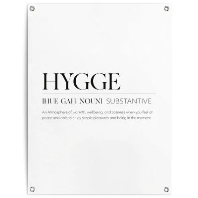 Abbildung von Reinders Poster &quot;Hygge&quot;, Outdoor für Garten oder Balkon