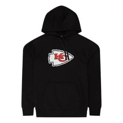 Abbildung von New Era NFL Kansas CITY Chiefs LOGO Hoodie Kapuzenpullover, Herren, Größe: Small, Black