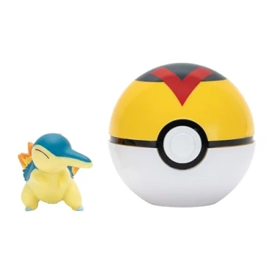 Abbildung von POKEMON CLIP N GO CYNDAQUIL WITH LEVEL BALL