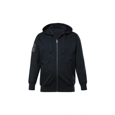 Abbildung von JP1880 JAY IRON Anvil Fitness HOOD Sweatjacke, Herren, Größe: Large, Navy blue