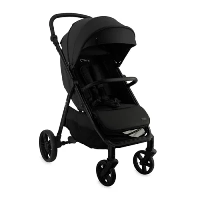 Abbildung von MoMi Kinderbuggy CLARA, Kinderwagen ab dem 6. Lebensmonat, bis 22 kg Körpergewicht, 5 Punkt Sicherheitsgurt, Fußsack, Getränkehalter, Einkaufskorb, Wickeltasche, Insekten und Regenschutz