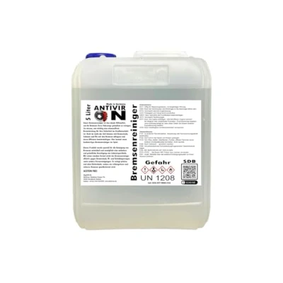 Abbildung von ANTIVIR ON 5L Bremsenreiniger Entfetter Reiniger Montagereiniger Teilereiniger [1x5L]