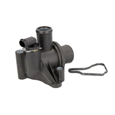 Abbildung von CALORSTAT by Vernet TH6514.87J Kühlwasserthermostat 87 mit Dichtung Sensor Kunststoffgehäuse MERCEDES BENZ: A Klasse, Vaneo