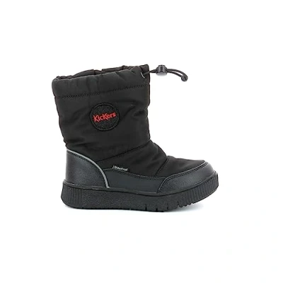 Abbildung von Kickers Atlak Unisex Snowboot/Winterstiefel für Kinder, Größe: 33, Noir Schuhe