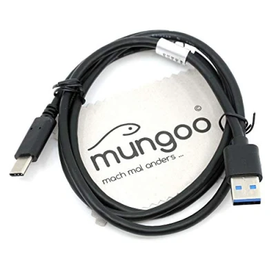 Abbildung von Datenkabel passend für Blackview BV9000 / Pro BV8000 USB Kabel Ladekabel Daten mit mungoo Displayputztuch