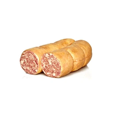 Abbildung von Leber Mortadella, gekocht nach typischer Hausmacher Art, Italienisches Schweinefleisch, ½ Stück, 1.6 kg ca.