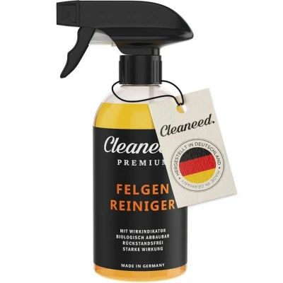 Abbildung von Cleaneed Premium Alufelgen Felgenreiniger (Made in Germany Entfernt auch die stärksten Verschmutzungen Mit Wirkindikator, Rückstandsfrei, Biologisch Abbaubar, Schonend)