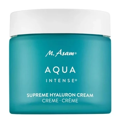 Abbildung von M. Asam AQUA INTENSE Supreme Hyaluron Cream (50 ml) Parfümfreie Feuchtigkeitscreme mit Hyaluron, 120h Feuchtigkeitskomplex, Anti Falten Effekt, leichte Textur