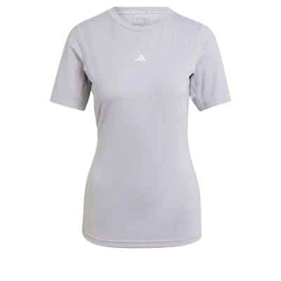 Abbildung von adidas Performance Techfit Trainings TEE Sport Tshirt, Damen, Größe: Large, Glory grey