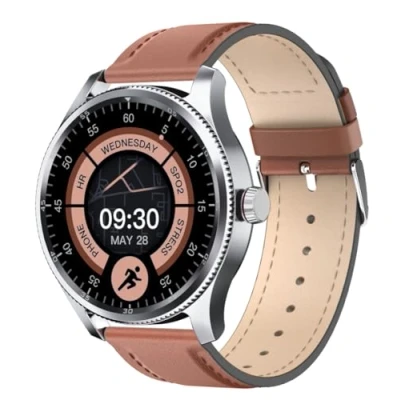 Abbildung von TOOBUR Smartwatch Herren Damen Metalllünette mit Telefonfunktion, Fitnessuhr 100 Sports Laufen, 24/7 Puls, Schrittzähler und Fitness Tracker, IP68 Wasserdicht Schwimmen, Kompatibel Android iOS