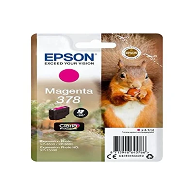 Abbildung von Epson 378 magenta tintenpatrone 4,1 ml C13T37834010 original