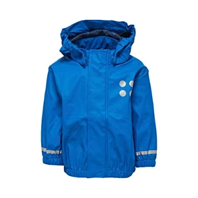Abbildung von LEGO kidswear Duplo Justice Unisex Regenjacke / wasserabweisende Jacke für Kinder, Größe: 98, Blue