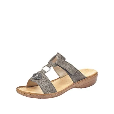 Abbildung von Rieker Pantolette flach, Damen, Größe: 38, Stromboli Schuhe