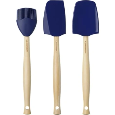 Abbildung von Le Creuset Spatelset 3 Stück Premium Azure