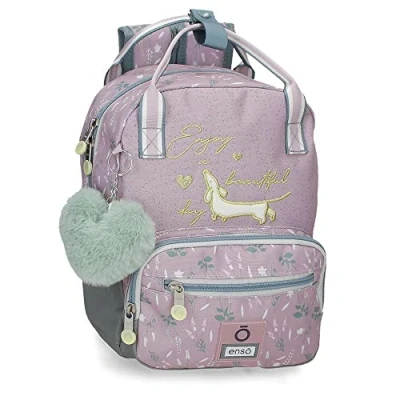 Abbildung von Enso Beautiful day Lila Vorschulrucksack 23x28x10 cm Polyester 6,44L