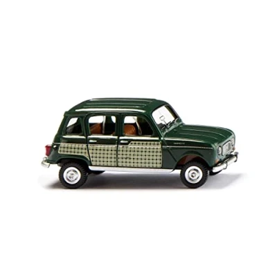 Abbildung von Wiking 022406 H0 Renault R4 Parisienne dunkelgrün Seitenmuster Spur HO 1:87