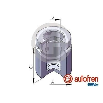 Abbildung von AUTOFREN SEINSA D025551 Kolben, Bremssattel 42 Vorderachse ATE BMW: 7, 6 Cabrio, X5