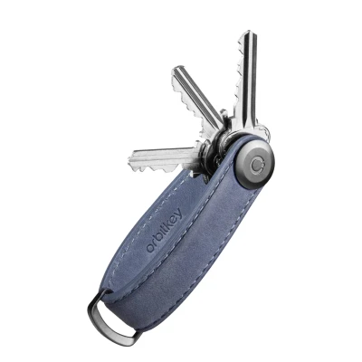 Abbildung von Orbitkey Premium Leather 2.0 Keyholder steel grey