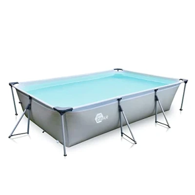 Abbildung von yourGEAR Rechteckpool Pool 300x200x70 cm Gartenpool Planschbecken Familienpool Schwimmbecken