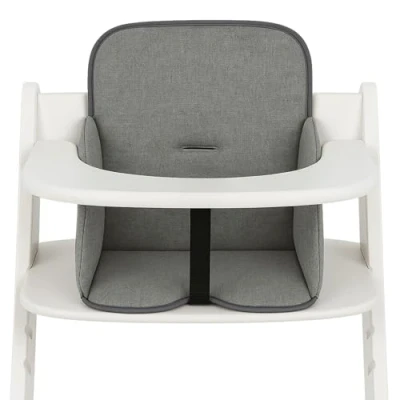 Abbildung von Sitzverkleinerer für Hochstuhl Baby Sitzkissen Stuhl Kinder Sitzauflage Hauck und Stokke Kinderhochstuhl High Chair Cover Kinderstuhl Babystuhl Hochstühle Grau