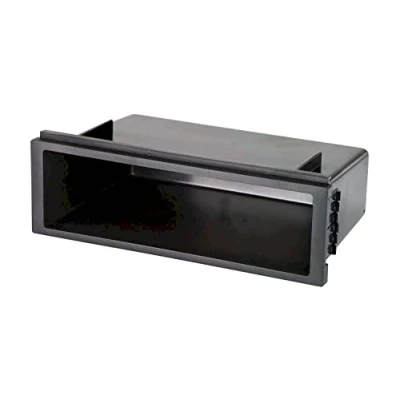 Abbildung von Audioproject A133 Autoradio Radioblende Universal Ablage Fach 1 DIN 2 Ausschnitt kompatibel für VW Golf 4 Polo 9N Lupo Passat T4 T5 ISO