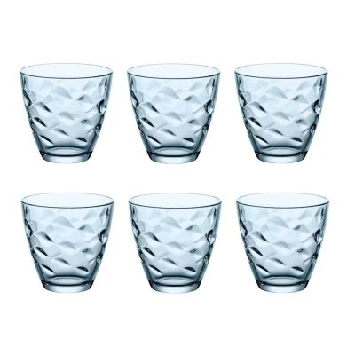 Abbildung von Bormioli Rocco Glas Flora Blau 260 ml 6 Stücke