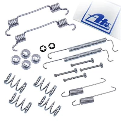 Abbildung von ATE 03.0137 9167.2 Zubehörsatz, Bremsbacken OPEL: Tigra Twintop, Corsa C Schrägheck, Astra F CC, CHEVROLET: Aveo / Kalos Schrägheck