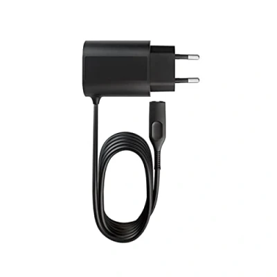 Abbildung von Braun Steckernetzteil mit Kabel schwarz Rasierer Ladestation