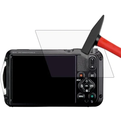 Abbildung von EnWi 2x für Pentax WG 8 Extrem harte 9H Schutzfolie KLAR transparent