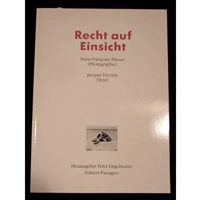 Abbildung von Recht auf Einsicht: Mit e. Lektüre v. Jacques Derrida (Edition Passagen)