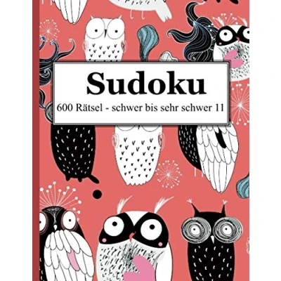 Abbildung von Sudoku 600 Rätsel schwer bis sehr 11