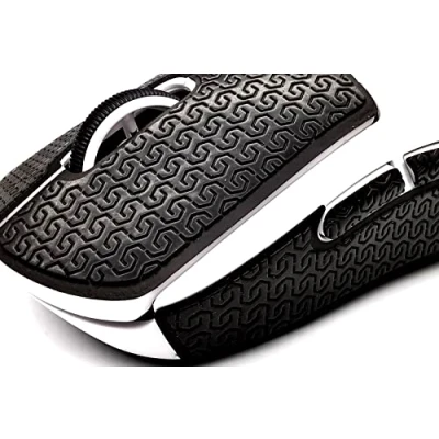 Abbildung von Corepad Soft Grips Selbstklebende vorgeschnittene Anti Rutsch Aufkleber für PC Gaming Mäuse (Black, Logitech G PRO X Superlight)