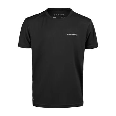 Abbildung von Endurance Vernon JR Tshirt basic für Kinder, Größe: 140, Black