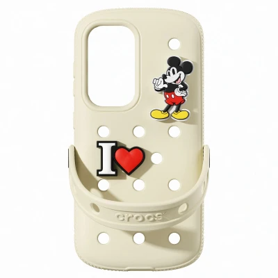 Abbildung von Samsung Galaxy S25 Hülle Plastik Original Backcover Handyhülle Beige