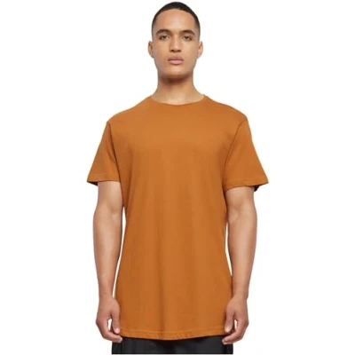 Abbildung von Urban Classics Shaped LONG DO NOT USE Tshirt basic, Herren, Größe: Small, Toffee