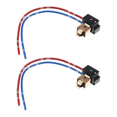 Abbildung von EMSea 2 STÜCKE H1 H3 Auto Licht Steckdose Verlängerung Kabelbaum Stecker Scheinwerfer Sockel Lampen Steckverbinder