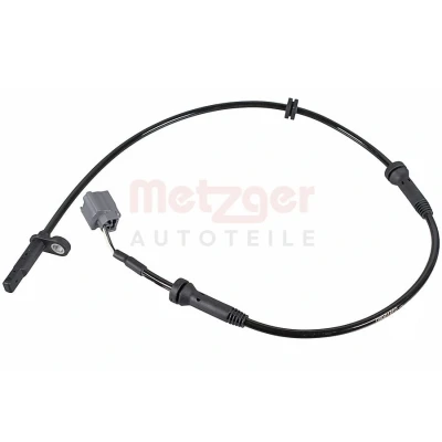 Abbildung von METZGER 09001602 ABS Sensor Vorderachse links, rechts 2 polig NISSAN: Qashqai