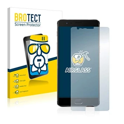 Abbildung von BROTECT Schutzglas für OnePlus 3T Schutzfolie Panzer Folie Glas [Extrem Kratzfest 9H, Anti Fingerprint, Ultra Transparent]