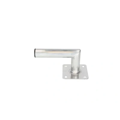 Abbildung von SKY Vision Wandhalter aus Alu Halterung für Sattelitenschüssel bis maximal 100 cm Wandausleger, Masthalterung, Winkelhalter, Antennenhalterung Wandabstand von 150 mm, Silber