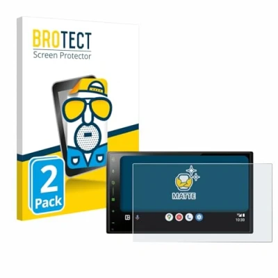 Abbildung von BROTECT Entspiegelungs Schutzfolie für Pioneer SPH DA77DAB (2 Stück) Matte Displayschutz Folie, Anti Reflex, Fingerprint