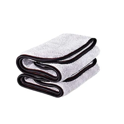 Abbildung von Griot&#039;s Garage 55586 PFM Frottee Handtuch, 40,6 x cm, Grau, 2 Stück