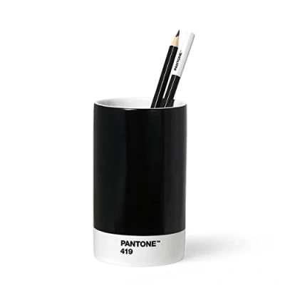 Abbildung von Pantone Schreibtisch Organizer Stiftebecher, Porzellan, Cool Gray 9, Grau