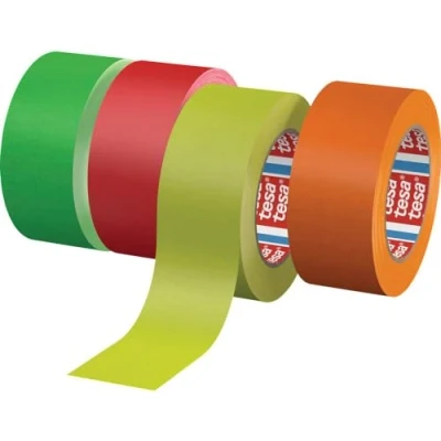 Abbildung von tesa Gewebebänder 19 mm x 25 m neonorange
